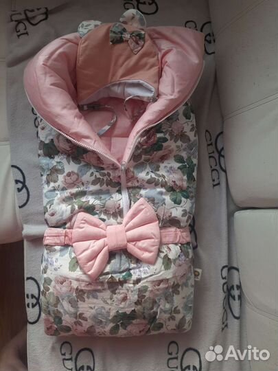 Конверт на выписку для девочки