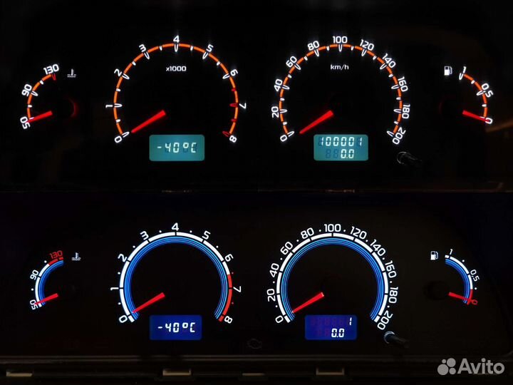 Led платы подсветки щитка приборов 2110/2114/Нива