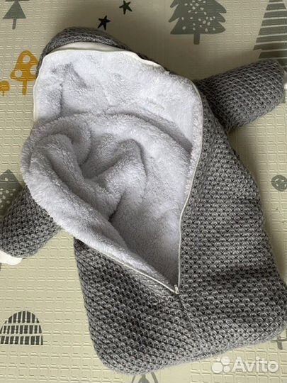 Конверт на выписку вязаный