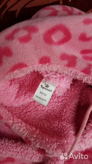 Зимняя шапка и шарф на девочку