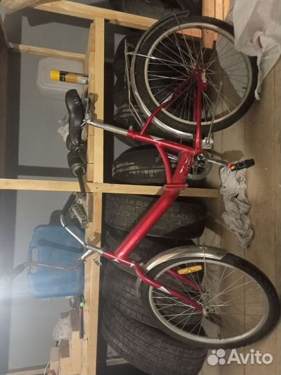 Дорожный складной велосипед