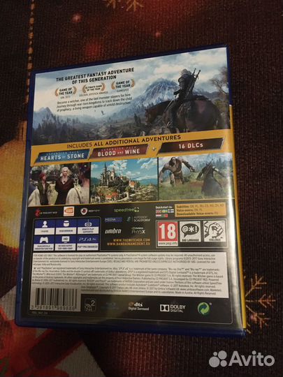 Ведьмак 3 PS4 goty Edition