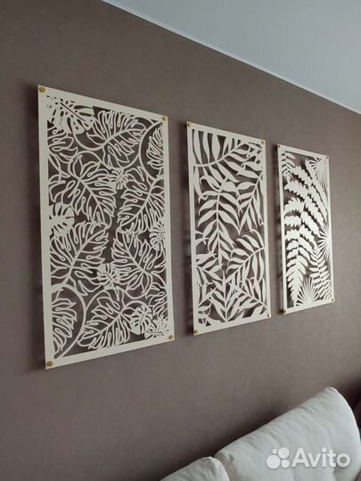 Панно из металла