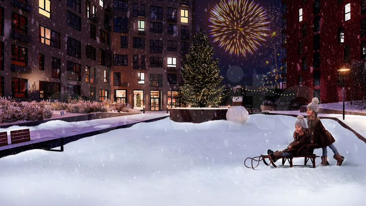 2-к. квартира, 57,6 м², 25/31 эт.