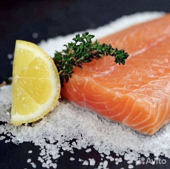 Слабосоленая рыба Семга кусок 300 г. в Москве