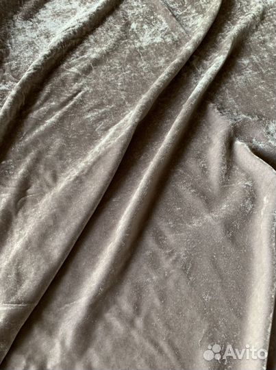 Ткань бархат на шёлке шёлковый натуральный