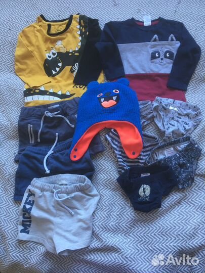 Детские вещи пакетом 1-2 года