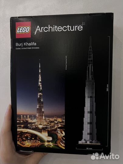 Конструктор lego Architecture 21055 Бурдж-Халифа