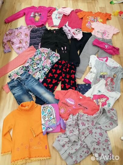 Пакет вещей на девочку