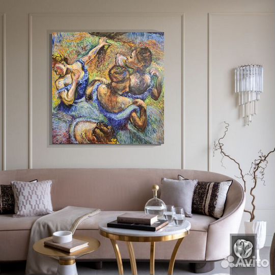 Картина-Голубые танцовщицы