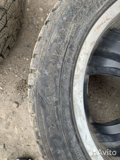 R17 Nokian Tyres Hakkapeliitta 7 225/50, PCD 5x120 DIA 72.6