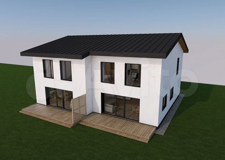 Дом 120 м² на участке 5 сот.