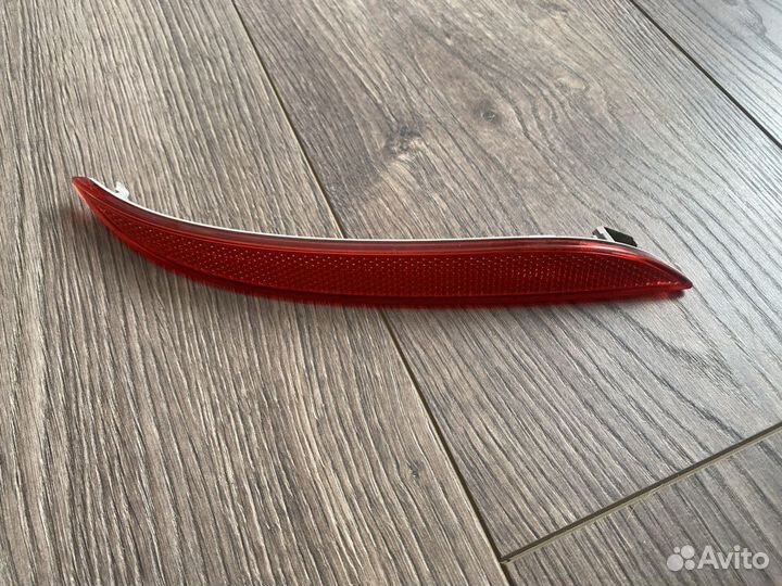 Катафот заднего бампера пара BMW 5 E60 Рестайлинг