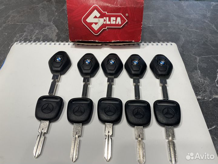 Заготовки ключей BMW mersedes