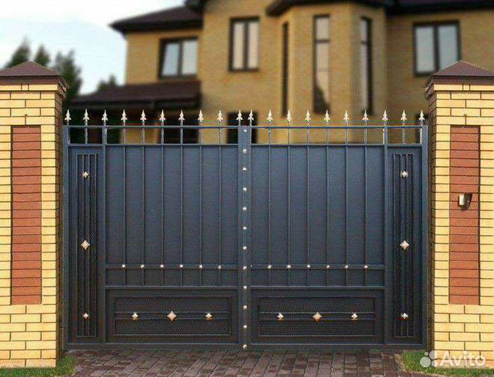 Металические ворота на заказ