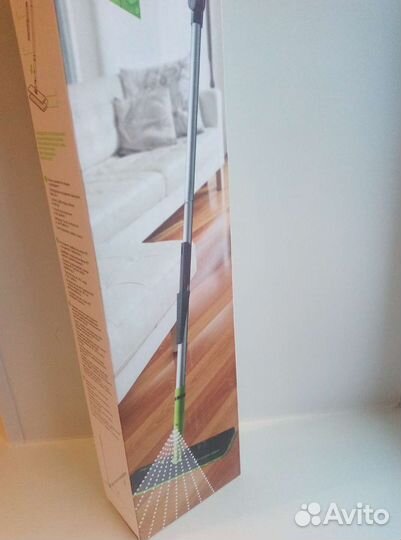 Швабра с распылителем Green Fiber aero новая