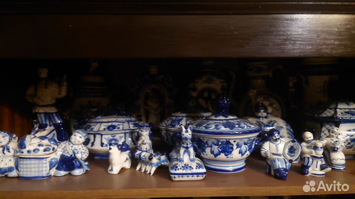 Посуда гжель СССР