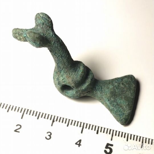 Редкий Симург Кобань древний амулет Кобанская