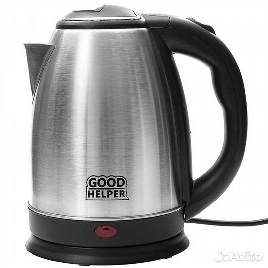 Чайник электр. Goodhelper KS 18B02 металл/черный