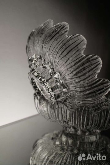 Ваза хрустальная