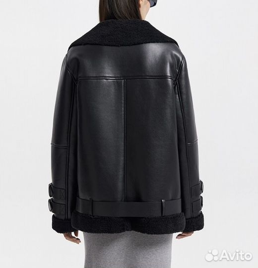 Дубленка stradivarius