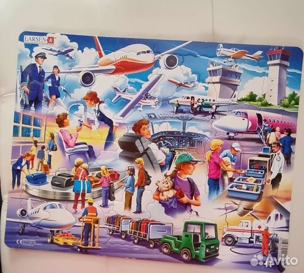 Комплект развивающих пазлов для малыша