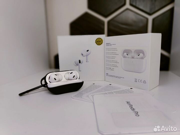 Apple AirPods pro 2 lightning 1:1 шумоподавление