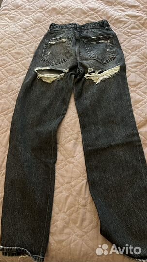 Джинсы lime с разрезами 36