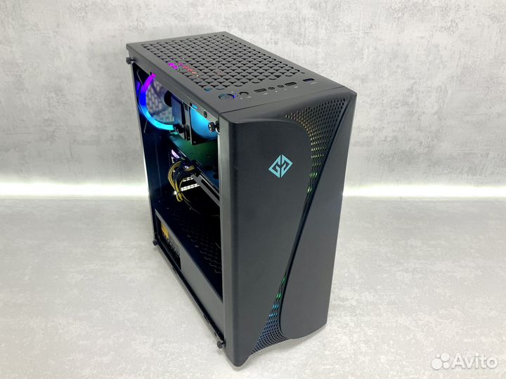 Игровой пк intel 13100F, RTX 3060, DDR4, NVMe