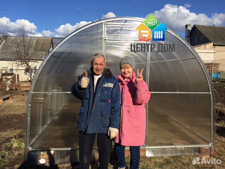 Теплица из поликарбоната