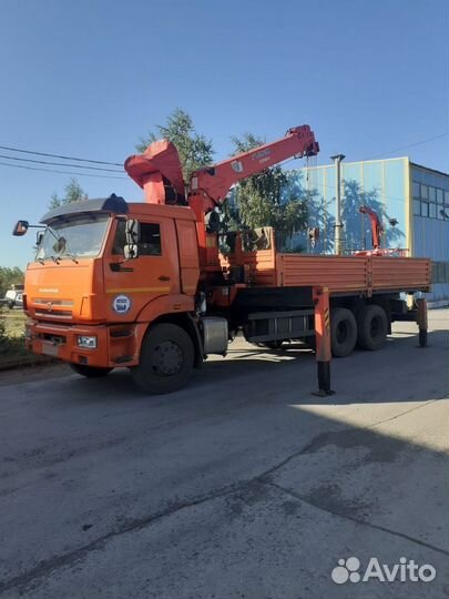 КАМАЗ 65115 с КМУ, 2021