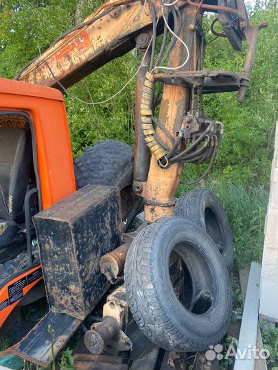 Камаз 43114 с кму, 2004