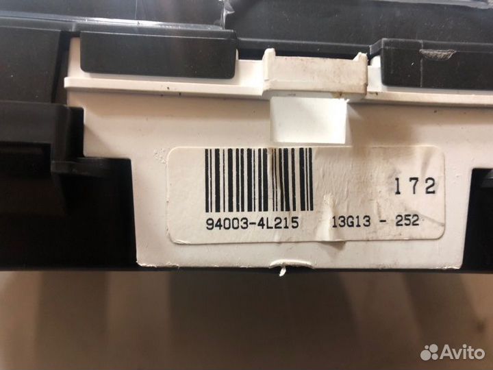 Панель приборов Hyundai Solaris 1.4 1.6 АКПП 2012