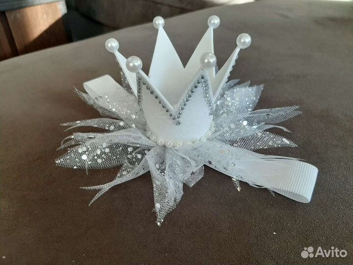 Повязка корона для маленькой принцессы