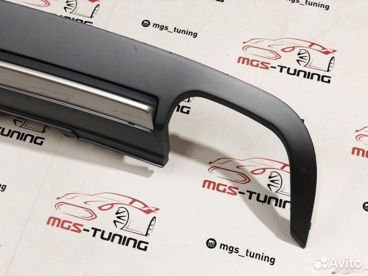 Диффузор на Audi A5 в стиле S5 07-11 (4 Двери)