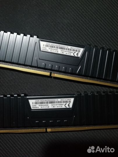 Corsair vengeance LPX ddr4 16gb 3000