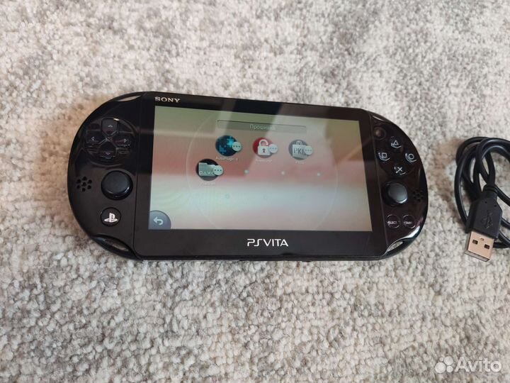 Прошитая PS Vita Slim 8Gb+игры