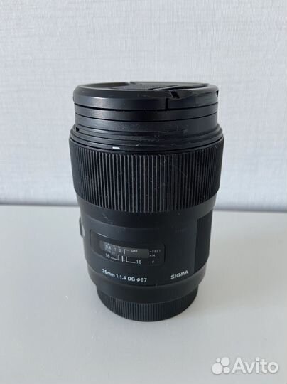 Sigma 35 mm 1.4 для Canon