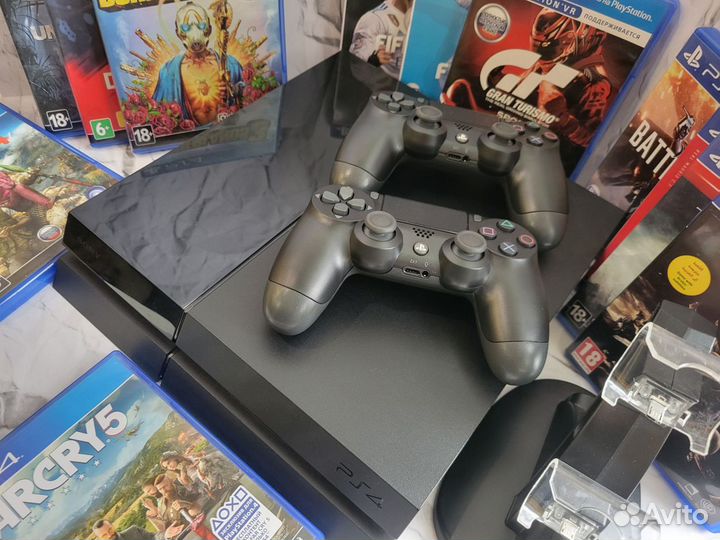 Sony playstation 4. 150 игр в подарок