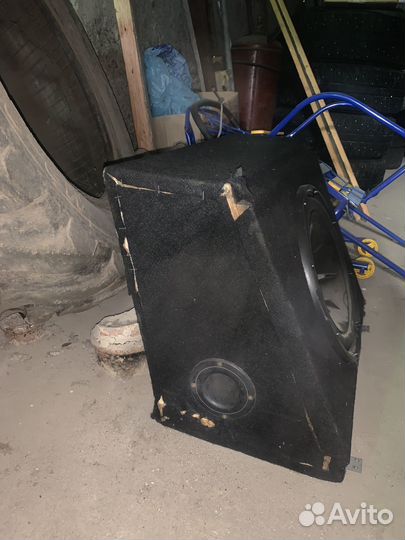 Короб для буфера под 12