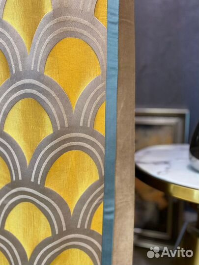 Шторы с отделкой авторские