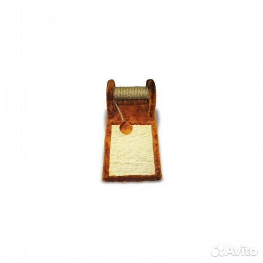 Когтеточка напольно-настенная с шариком (сизаль) 5