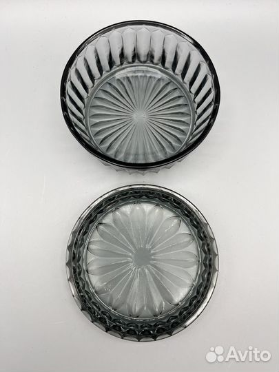 Шкатулка дымчатое стекло