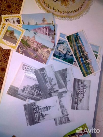 Открытки в наборах СССР