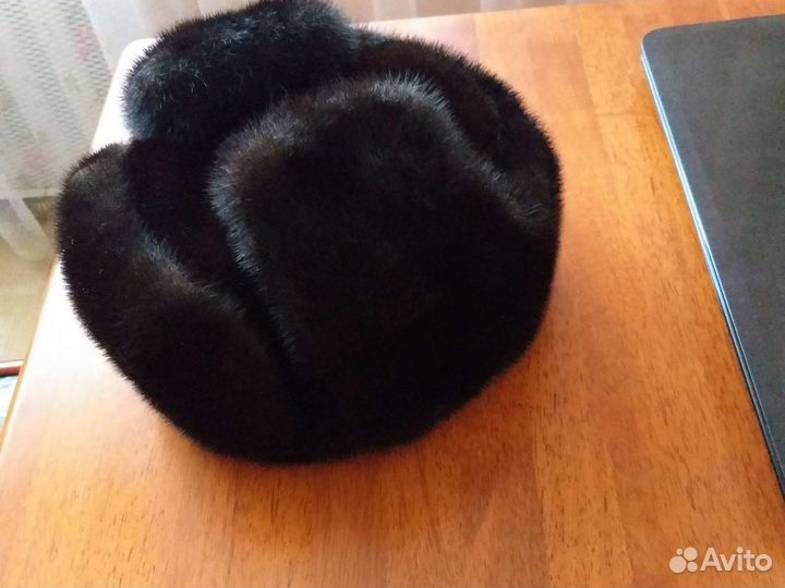 Мужская шапка норка полная р.59-60