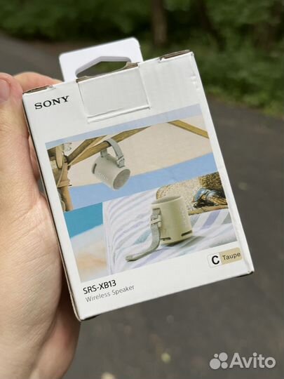 Портативная bluetooth колонка sony SRS-XB13