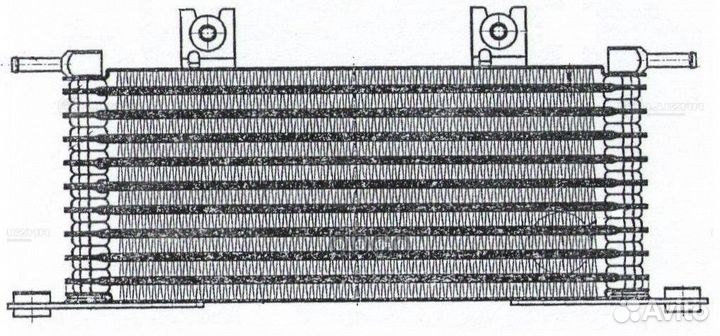 Радиатор масляный nissan X-trail 2.0i/2.5i AT