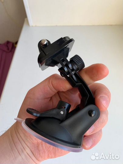 Крепление присоска на лобовое стекло для экшн каме