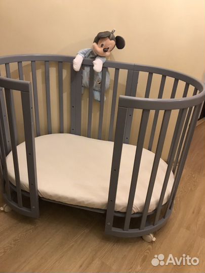 Кроватка детская круглая