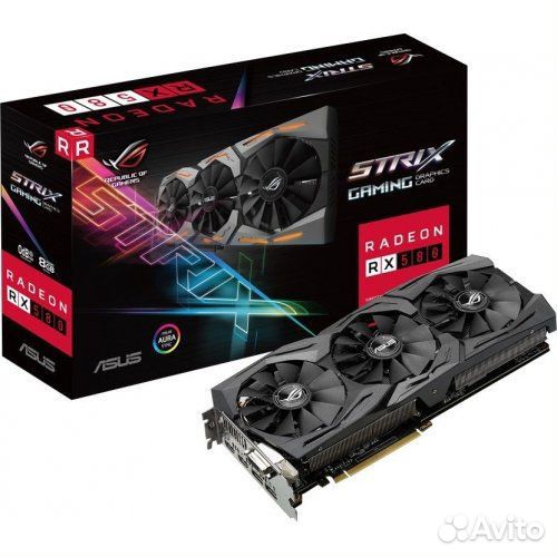Radeon rx 480 8gb asus rog strix